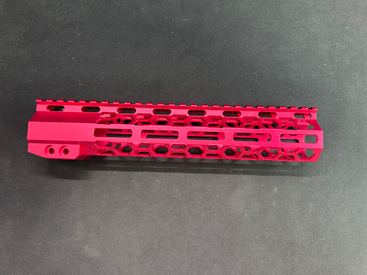 4" handguard scope mount outdoor hunting honeycomb hole red color
