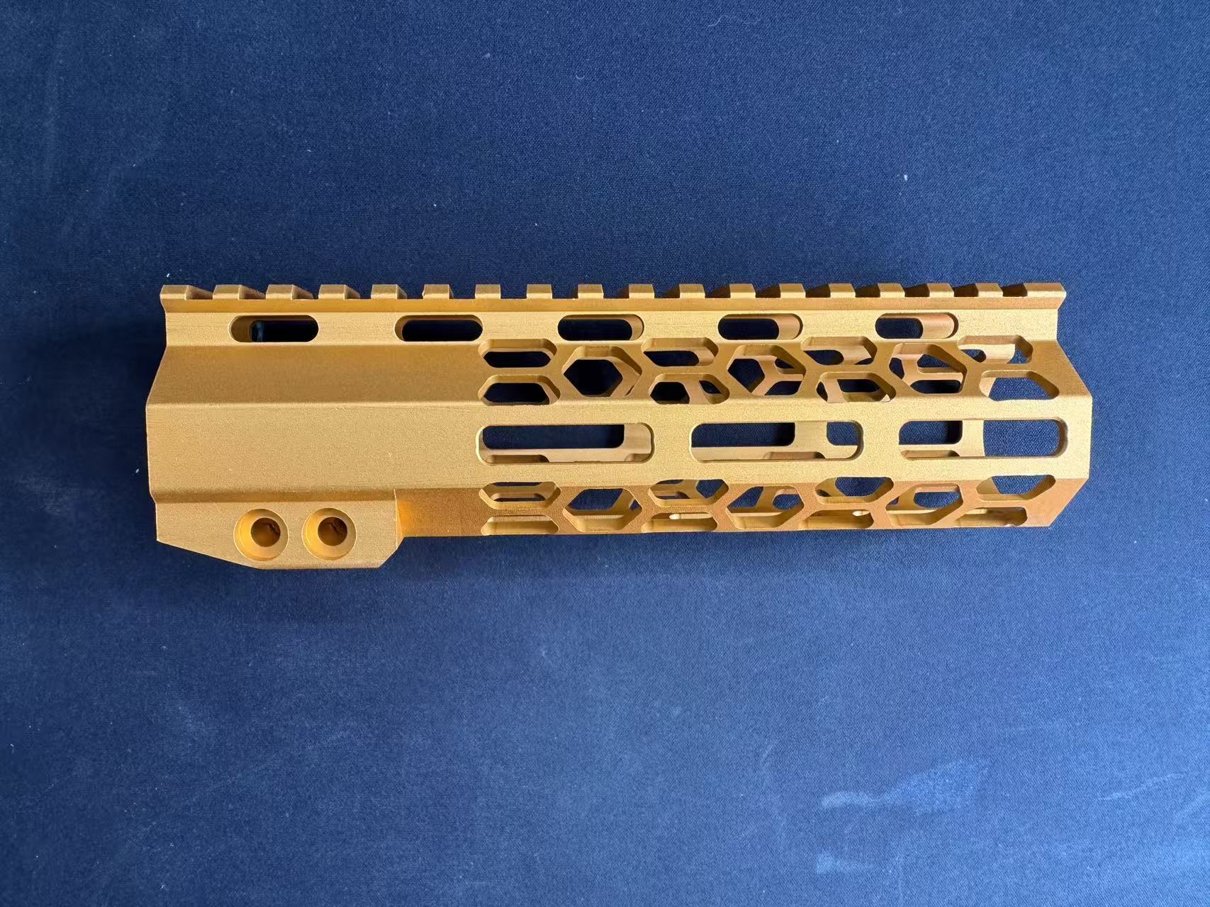 7" handguard scope mount outdoor hunting honeycomb hole red color