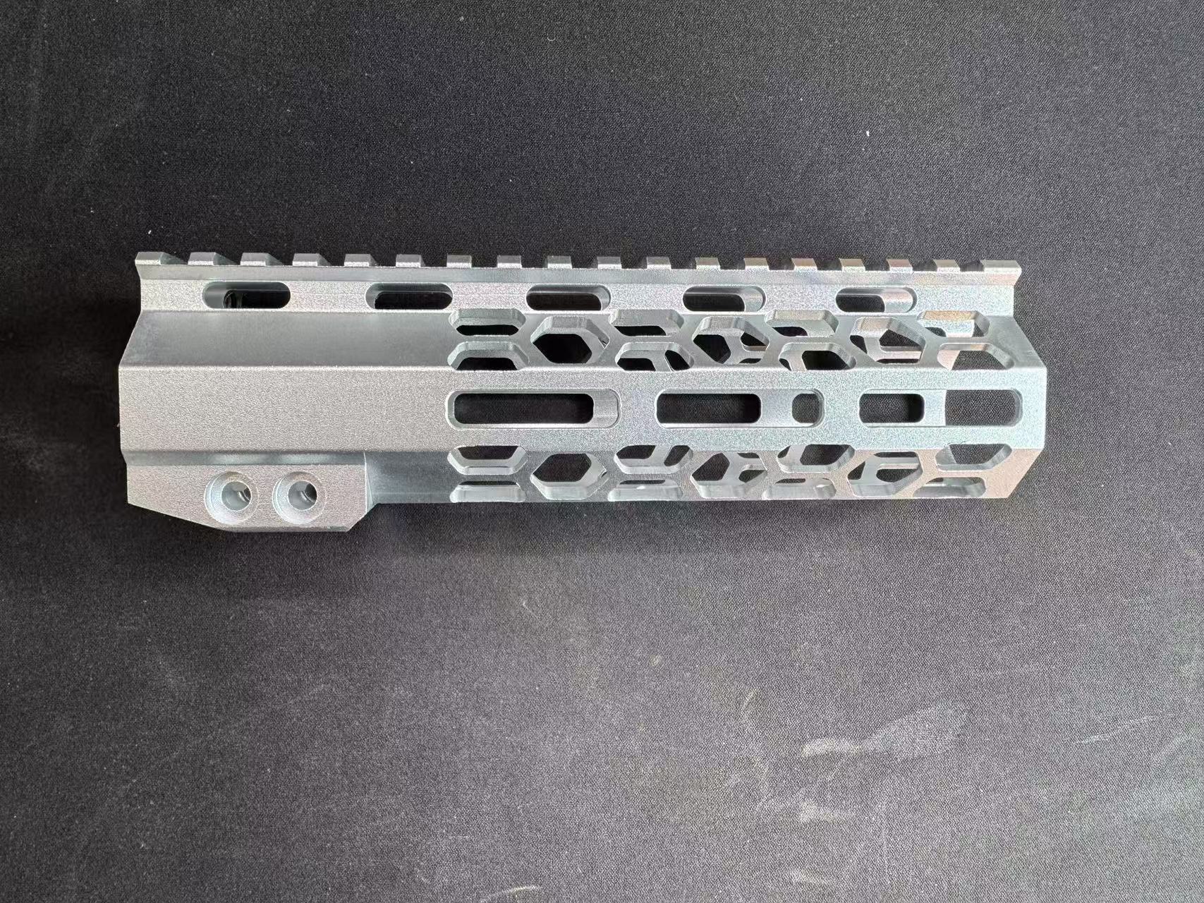 7" handguard scope mount outdoor hunting honeycomb hole red color