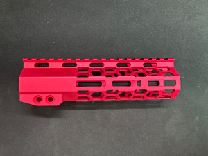 7" handguard scope mount outdoor hunting honeycomb hole red color
