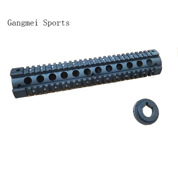 Full Length Quad Rail 2 Pcs Design for Ar15 Outdoor Hunting Handguard
